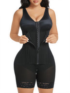 Steel Boned High Compression Full Bust Faja Bodysuit